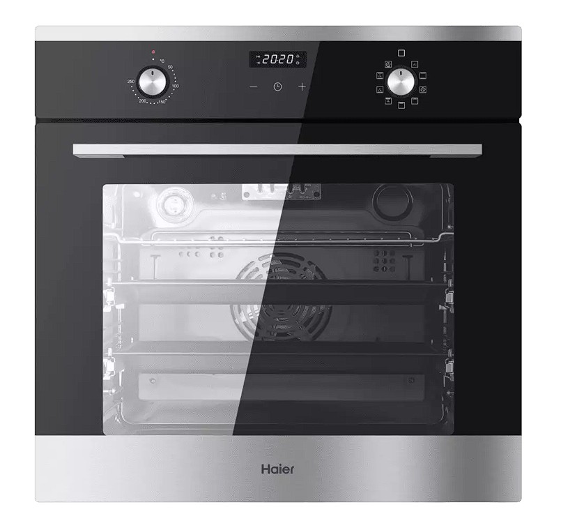 Изображение Духовой шкаф Haier HOX-P09CGBX (76 л , чёрный, нержавеющая сталь)