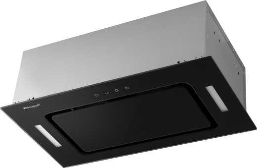 Изображение Встраиваемая вытяжка Weissgauff Intense 600 Touch Black Glass (черный, )